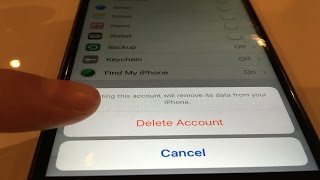 Delete iCloud account without Password  any iOS version  iPhone 8 7 6S 5S 5 4S 4 [upl. by Fineman492]