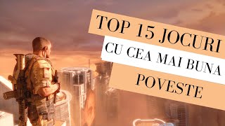 TOP 15 JOCURI CU CEA MAI BUNA POVESTE PC [upl. by Leff]