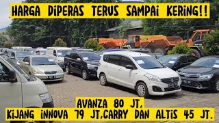 Harga diperas terus sampai keringAvanza 80 jt Kijang Innova 79 jt Carry dan Altis 45 jt [upl. by Ahmar]