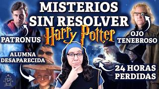 Los 15 Mayores Misterios SIN RESOLVER en Harry Potter [upl. by Hirschfeld]