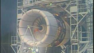 Wide Body BladeOut Jet Engine Test [upl. by Einad540]