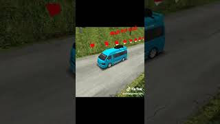 Toyota Hiace mod bussid trending video viralshorts bussimulatorindonesia bussidmod toyotahiace [upl. by Muhan]