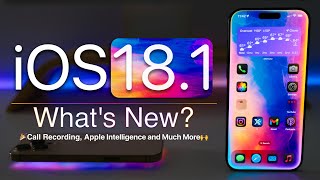 iOS 181 is Out  Whats New Apple Intelligence [upl. by Arretak]