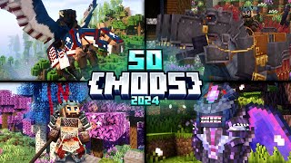 50 Best Minecraft Mods Of All Time 2024 [upl. by Caasi]