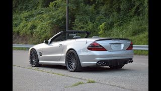 2005 Mercedes Benz SL55 walk around and tour [upl. by Saval]