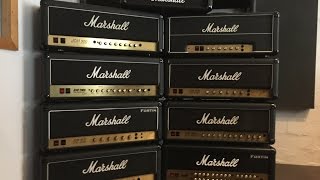 Marshall Thrashfest JMP JCM 800 900 2000 JVM Valvestate [upl. by Luapnhoj]