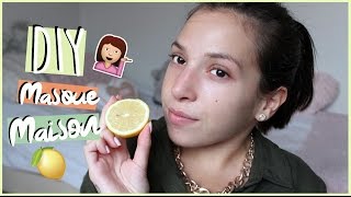 ♡ DIY  Masque maison contre lacné [upl. by Caddaric]