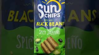 SunChips made with black beans spicy jalapeño sunchips spicyjalapeno sospicy delicious crunchy [upl. by Arytal]