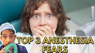 How to Get Over Fear of Anesthesia Top 3 Patient Fears Pre Surgery 2022 [upl. by Trinette]