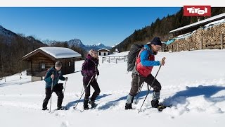 Schneeschuhwandern in Tirol  Kufstein Österreich ⛷ [upl. by Cindra]