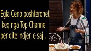 Egla Ceno poshterohet keq nga Top Channel per Ditelindjen e saj [upl. by Annahsed]