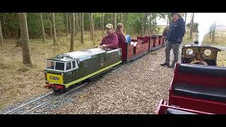 Barnards farm Miniature Railway Visiting engines [upl. by Fe]