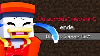 ADMIN BANNT MICH VON YOUTUBER INSEL SERVER [upl. by Otreblif]