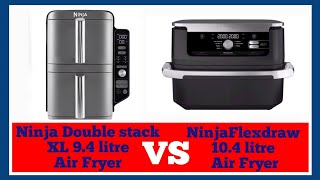 Is Ninjas New Double stack air fryer as good as my Ninja Flexdraw air fryer [upl. by Assirahs]