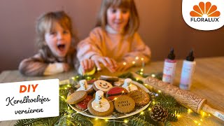 Floralux DIY Kerstkoekjes bakken en versieren [upl. by Qiratla]