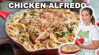 Chicken Fettuccine Alfredo [upl. by Froehlich576]