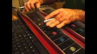 Pedal Steel Guitar quot Too Cold At Home quot Intro amp Break [upl. by Ylime]