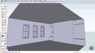 Sketchup Tutorial For BeginnersPart 3 [upl. by Nikolaos]