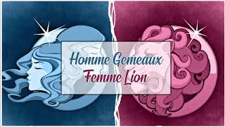 Homme Gémeaux ♊ Femme Lion ♌ Compatibilité Amoureuse Astrologique [upl. by Sudnak]