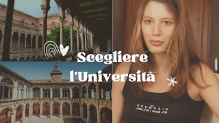 Scegliere lUniversità🤍📚 [upl. by Demeyer]