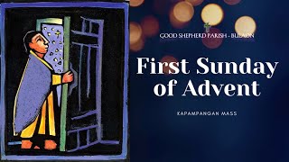 03 December 2023  First Sunday of Advent Kapampangan Mass [upl. by Ahsitaf]