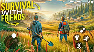 ⛏25 Best Multiplayer Survival Games for ANDROID amp IOS 2024  ONLINE SURVIVAL Games With FRIENDS [upl. by Eelsew701]