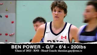 BEN POWER GF  RNS  Milner Invitational Highlights Oct 2022 Class of 2023 [upl. by Agn]