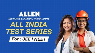 Attention NEETUG Aspirants 📢 ALLENs Distance Learning Programme  All India Test Series [upl. by Catherina]