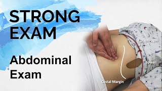 The Abdominal Exam Strong Exam [upl. by Llerut]