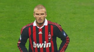 David Beckham Was Pure Class at AC Milan [upl. by Joappa]