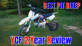 YCF 125cc Pit Bike 2 Year Review [upl. by Assiar83]