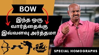 Same Word Different PronunciationMeaning  Confused Special Homographs with Explanation in Tamil [upl. by Leik965]