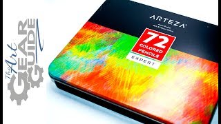 Arteza Expert Colored Pencil Review [upl. by Crowe]