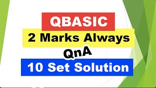 Read QBASIC program and QnA of class 10 computer science [upl. by Gray]