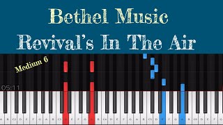 Revival’s In The Air  Bethel Music feat Melissa Helser Piano Tutorial Instrumental Cover [upl. by Sexela]