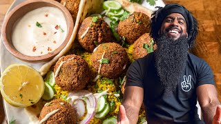 The TRICK to making the Best Falafels you’ll EVER eat [upl. by Aiekam]