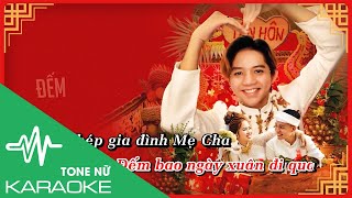 Karaoke YÊU LÀ CƯỚI  PHÁT HỒ X2X  TONE NỮ [upl. by Cullin]