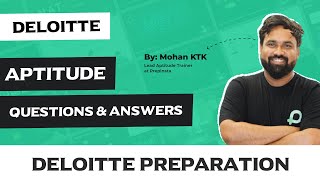 Deloitte Aptitude Questions and Answers 2024  Deloitte Aptitude Test 2024 [upl. by Leese]