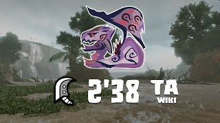 【MHRise PC】Apex Rathian Greatsword Solo 2’38”65 TA Wiki Rules [upl. by Knick]