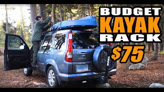 Best BUDGET KAYAK Roof Rack HandiRACK Reveiw amp Demo [upl. by Gurango]