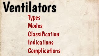 ventilators types modes uses classification indications complications Notes explanation [upl. by Perlie]