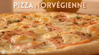 Pizza norvégienne au saumon 🍕 facile et délicieuse  Neargrub [upl. by Yclehc]