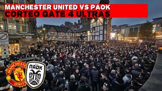 PAOK Fans in Manchester  Manchester United vs PAOK  7112024 [upl. by Lin]