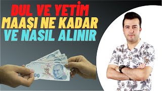 DUL VE YETİM MAAŞI ÖLÜM AYLIĞI NE KADAR VE NASIL ALINIR [upl. by Pritchett690]