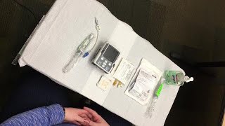 Preparing IV Medication and Tubing for CADD Solis Pump [upl. by Ivo]