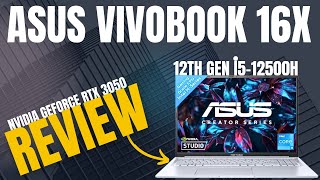 asus vivobook 16x i5 12th generation rtx 3050 review 🔥 Best Laptop Under 50k 🤑 [upl. by Ayamat]