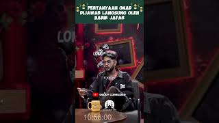 PERTANYAAN ONAD DIJAWAB LANGSUNG OLEH HABIB JAFAR  LOGIN [upl. by Pardoes]