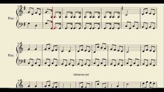 Can Can Partitura muy fácil de Piano Easy Piano sheet music [upl. by Loar57]