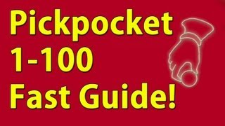 Pickpocket 1100 Guide Skyrim Fastest way to level [upl. by Cart]