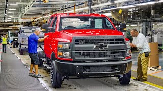 How They Produce the New Massive Chevrolet Heavy Duty Trucks in the US [upl. by Gehlbach]